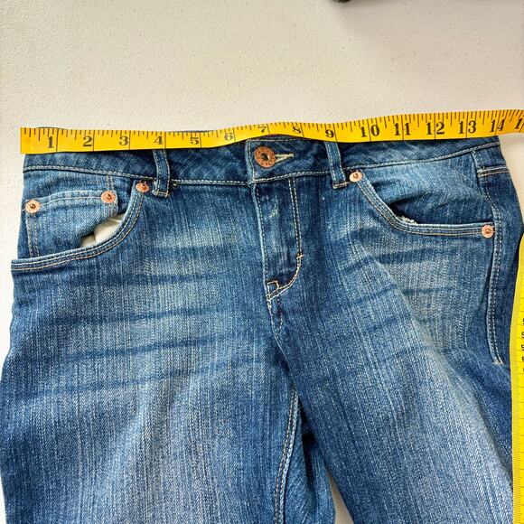 Levi's Skinny Flare Jeans Size 14 - Length From Waist 36" - Picture 7 of 9